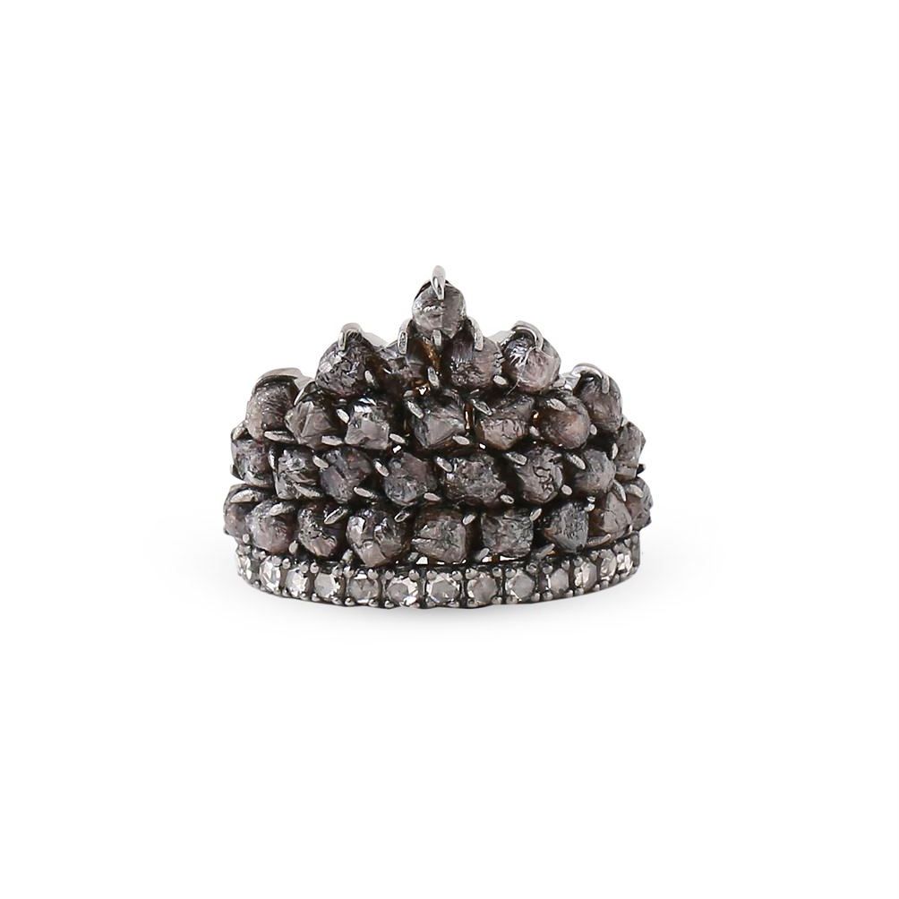 Crown Silver Ring
