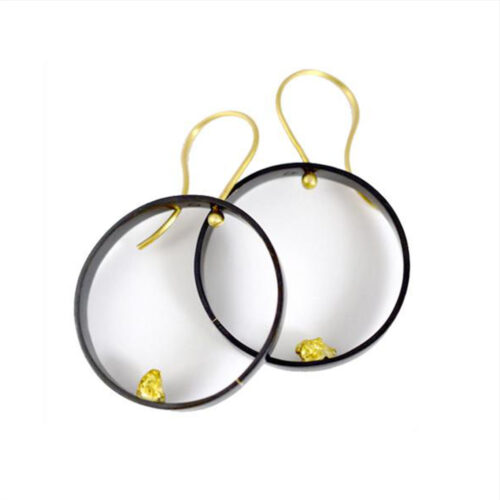 Alluvial Circle Earrings