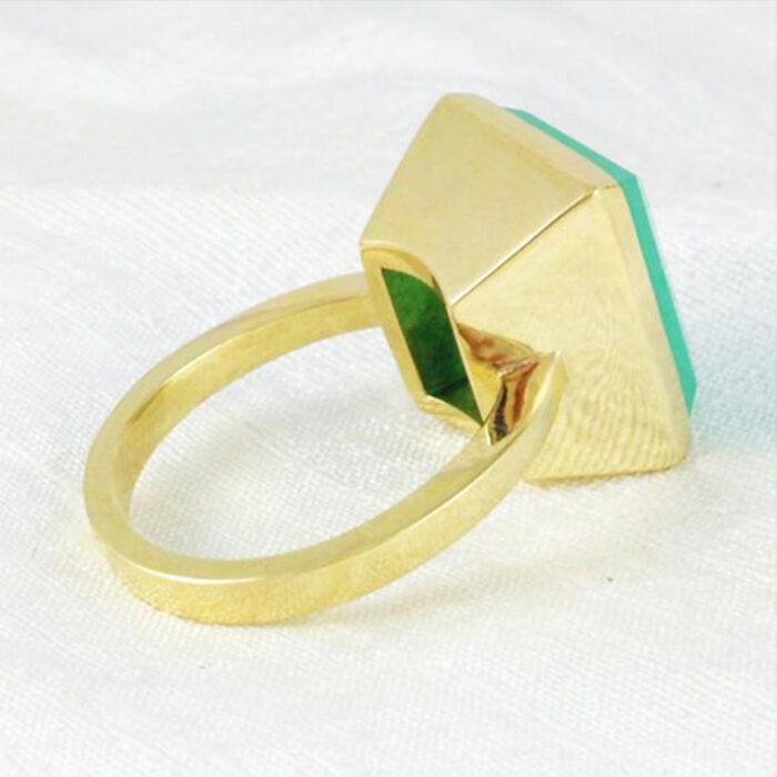 Green Gold Ring