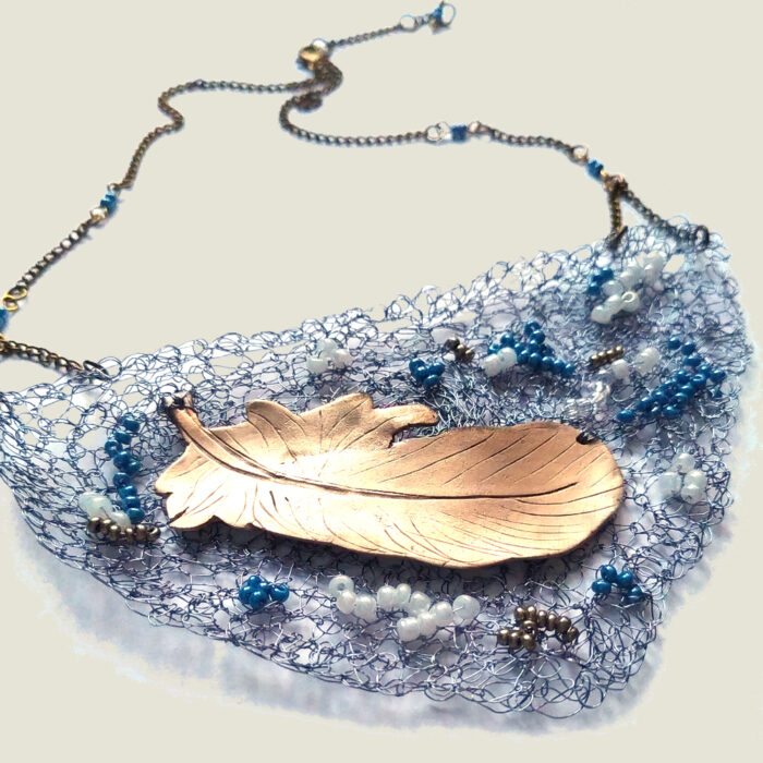 Feather in the Wind Necklace