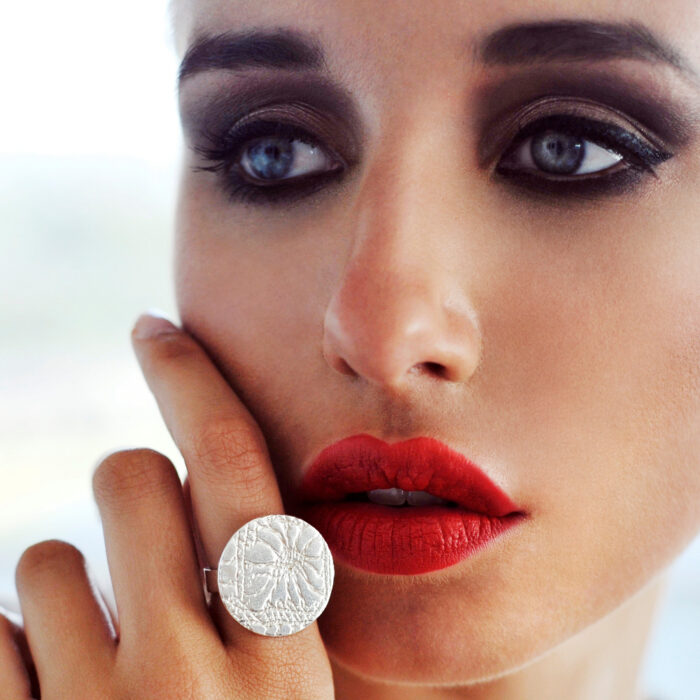 Sunflower Lace Ring