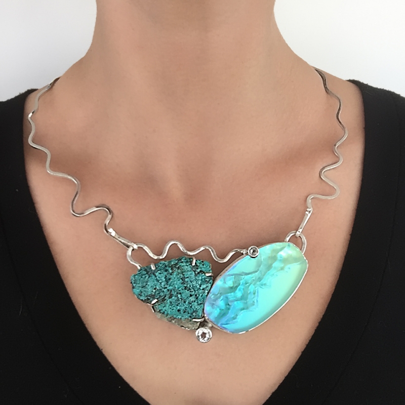 Coron Island Necklace - Debra Adelson -  Eclectic Artisans