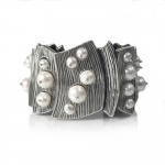 Levels and Layers Cuff - Pam Fox -  Eclectic Artisans