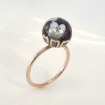 Floral Ball Ring - Nunc Diamond Jewellery -  Eclectic Artisans