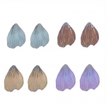 Anodised Titanium Poppy Stud Earrings - Sarah Rothe -  Eclectic Artisans