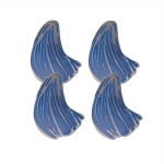 Stud Anodised Titanium Poppy Earrings - Sarah Rothe -  Eclectic Artisans