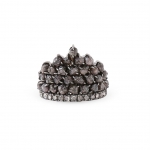 Crown Silver Ring - A. Deitiy -  Eclectic Artisans