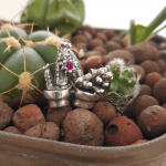 Cacti necklace No.03 - VerdeRame Jewels -  Eclectic Artisans