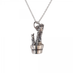 Cactus necklace No.03 - VerdeRame Jewels -  Eclectic Artisans