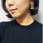 Drawing Lines Earrings No.01 - Jaesun Won -  Eclectic Artisans