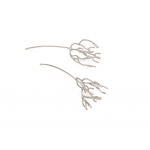 Cladonia long stem earrings -   -  Eclectic Artisans