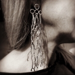 Longissima Earrings, sterling silver - Kate Bajic -  Eclectic Artisans