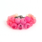 Cluster Bangle Pink Fade - Jenny Llewellyn -  Eclectic Artisans