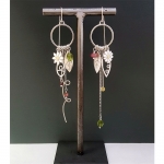 Mismatched Garden Charm Earrings -   -  Eclectic Artisans