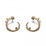 Koi Mismatched Earrings - Unbent  Jewellery -  Eclectic Artisans