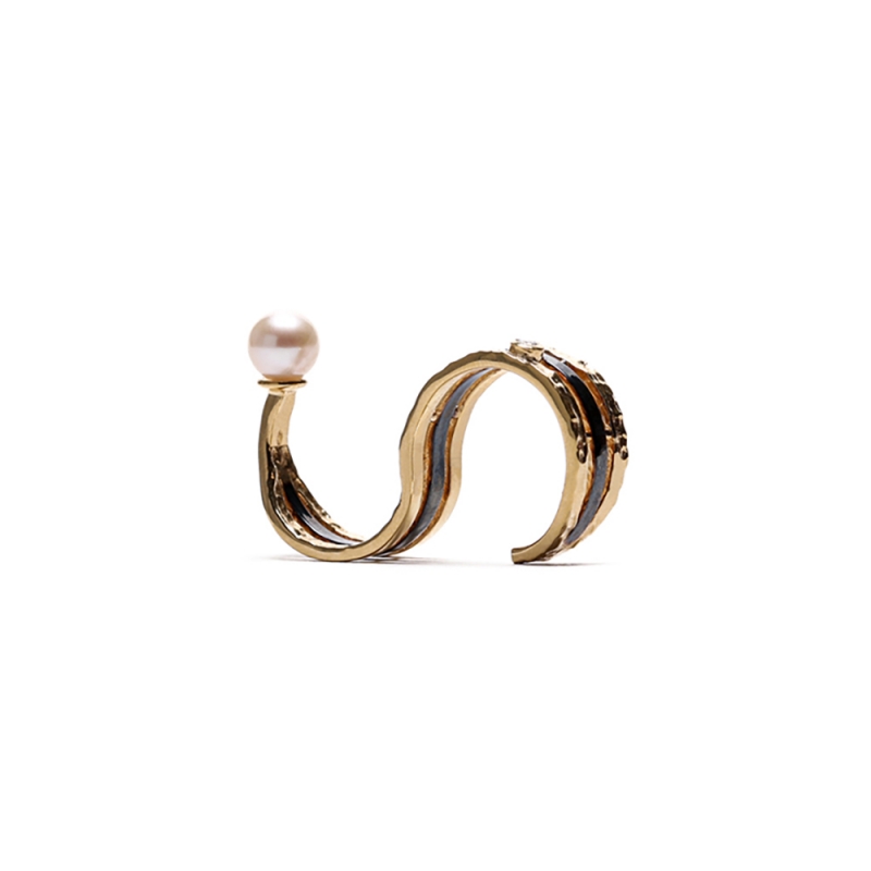 Koi Two Finger Ring  - Unbent  Jewellery -  Eclectic Artisans