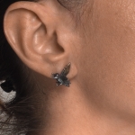 Flying pig earrings 2 - Bizar Concept -  Eclectic Artisans