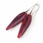 Cone Spindle Artbook Earrings in various colors - Christine Rozina -  Eclectic Artisans