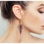 Paper Pendulum Earrings -   -  Eclectic Artisans