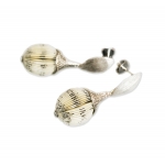 Book  Acorn Stud Earrings with Leaves -   -  Eclectic Artisans