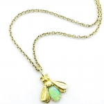 Firefly Opal Necklace - Alison Nagasue -  Eclectic Artisans