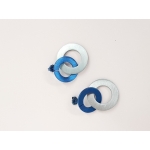 Looped Washer Earrings - Vanessa Williams -  Eclectic Artisans
