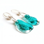 Turquoise Flow Earrings - Sebnem Kurtul -  Eclectic Artisans