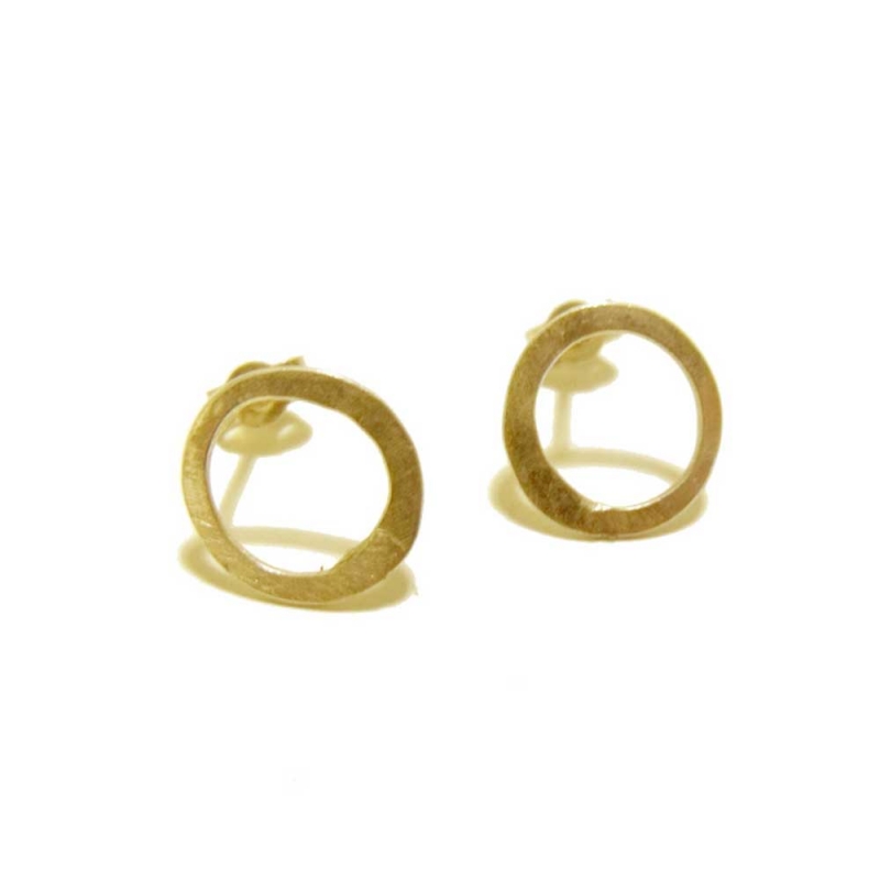 Kano Gold Stud Earrings - Catherine Marche -  Eclectic Artisans