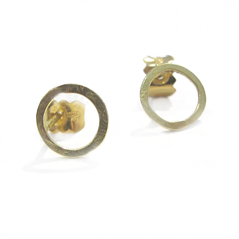 Kano Gold Stud Earrings - Catherine Marche -  Eclectic Artisans