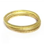 Set of 3 Mini Stacking Gold Rings - Catherine Marche -  Eclectic Artisans