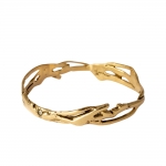 Gold Mallee Diamond Bangle - VIX Jewellery -  Eclectic Artisans