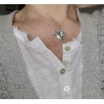 Molten Silver Vortex Necklace - VIX Jewellery -  Eclectic Artisans