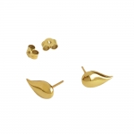 Fire Flame Gold Earrings - Annika Burman -  Eclectic Artisans