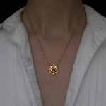 Helia Gold Necklace -   -  Eclectic Artisans