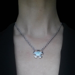 Large Metropolis Silver Necklace - Annika Burman -  Eclectic Artisans