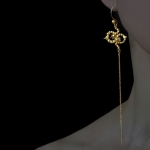 Long Kaleido Gold Earrings -   -  Eclectic Artisans