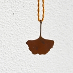 Ginkgo Leaf Pendant - Carolyn Barker -  Eclectic Artisans