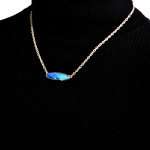 Ocean's Blue Necklace - Carolyn Barker -  Eclectic Artisans