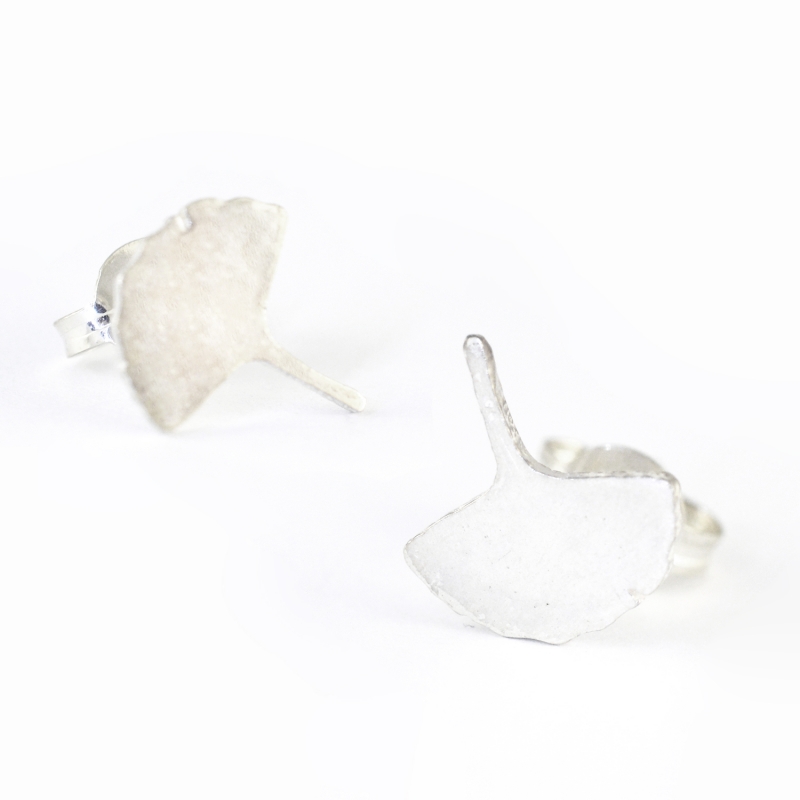 Fallen Leaf Stud Earrings - Carolyn Barker -  Eclectic Artisans