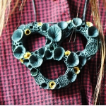 Rock Coral Porcelain Necklace - Katherine Wheeler -  Eclectic Artisans