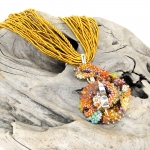 Beaded Spiral Necklace - Dani Crompton Designs -  Eclectic Artisans