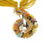 Beaded Spiral Necklace - Dani Crompton Designs -  Eclectic Artisans