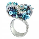 Sea Foam Ring - Dani Crompton Designs -  Eclectic Artisans