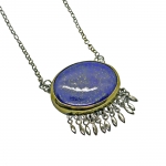 Belle Blue Necklace - Laise Doria -  Eclectic Artisans