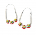 Primary Color Hoops - Laurel  Nathanson -  Eclectic Artisans