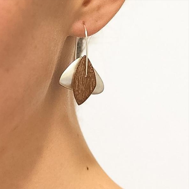Blossom Earrings - Wide - Sarah Bourke -  Eclectic Artisans