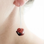 Mimosa Flat Pebbles Earrings - Sarah Bourke -  Eclectic Artisans