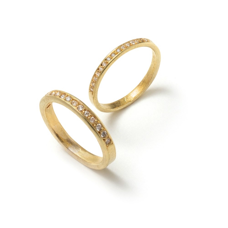 18ct Gold Eternity Ring - Shimara Carlow -  Eclectic Artisans