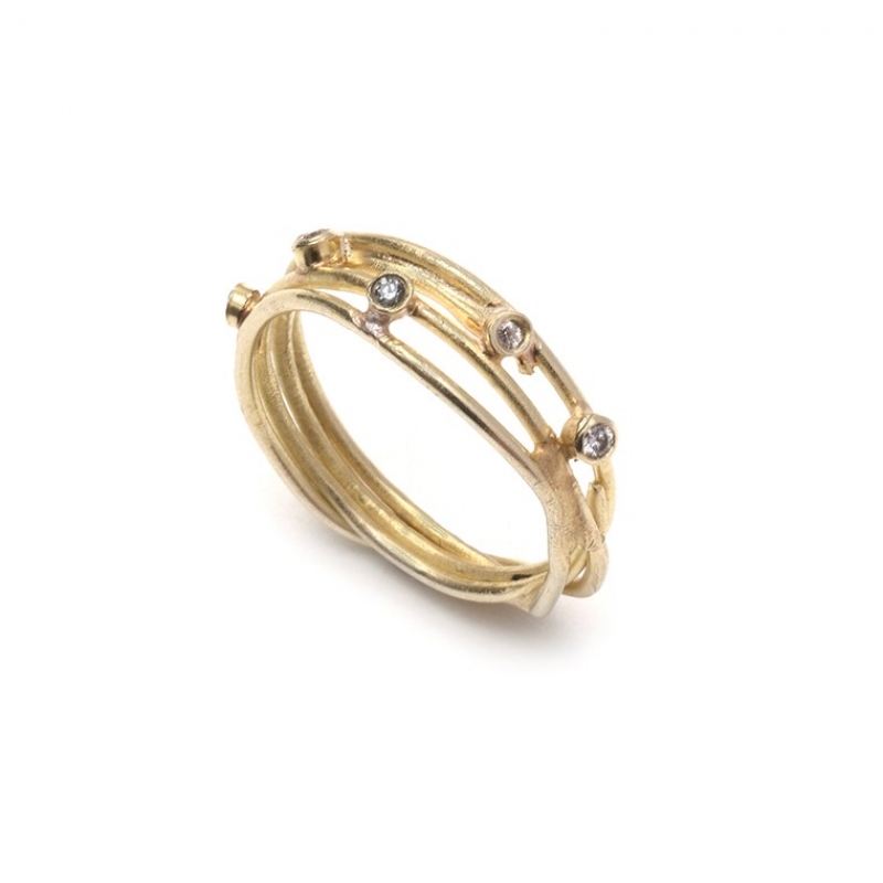 Gold Wrap Ring -   -  Eclectic Artisans