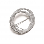 Silver Wrap Brooch - Shimara Carlow -  Eclectic Artisans